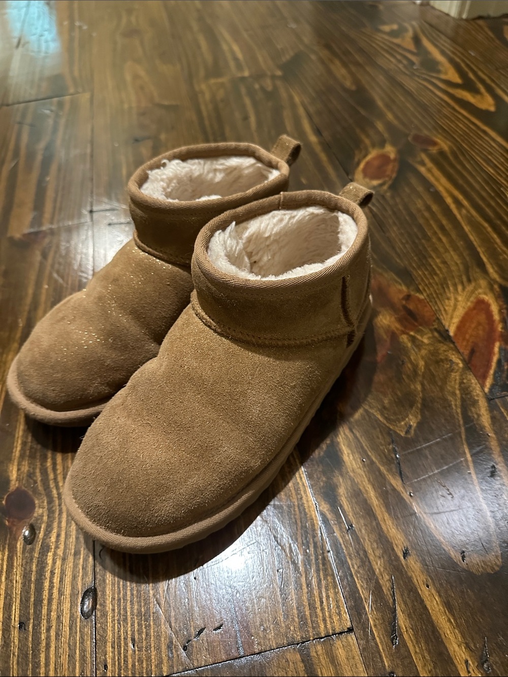 Kids brown UGG boots